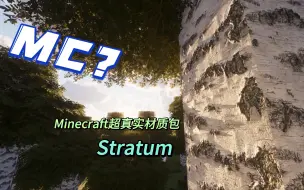 Descargar video: 【我的世界】材质包Stratum原版超真实材质包推荐！超真实材质包推荐！