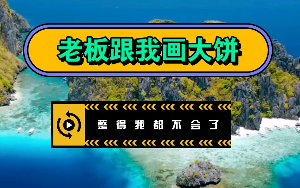 老板天天跟我画大饼,说完带我飞