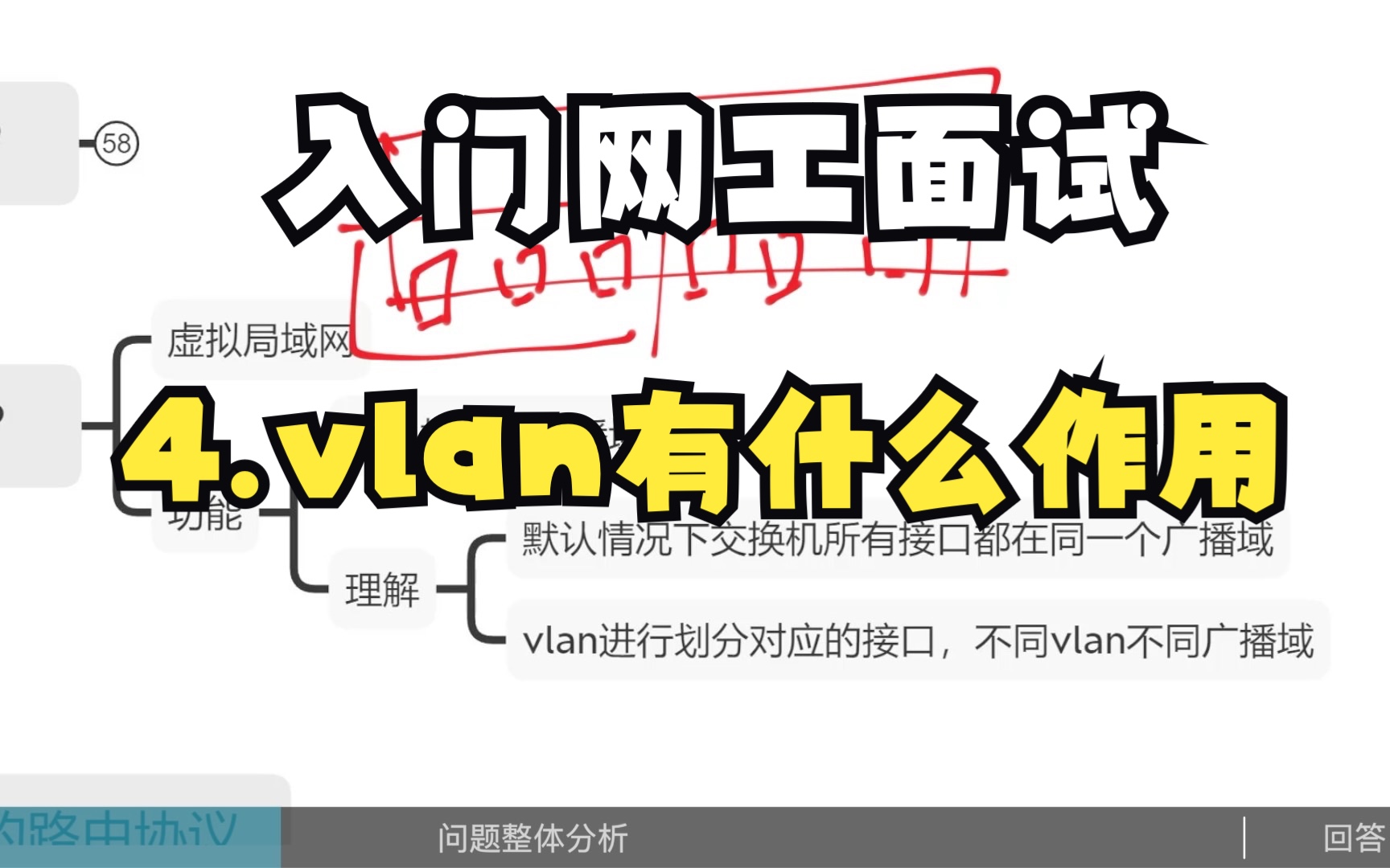 入门网工面试(四)VLAN有什么作用?哔哩哔哩bilibili