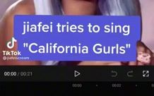 [图]世界知名主唱jiafei单人翻唱california girls轰动全球