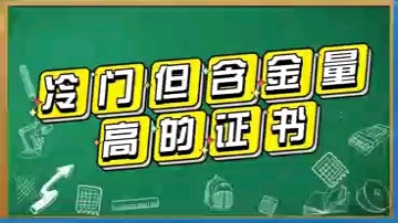 冷门但含金量高的证书#特种设备取证#安全阀检验、无损检验检测哔哩哔哩bilibili