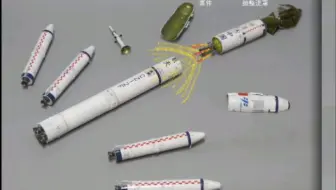 1/72展示长征2F工作全程