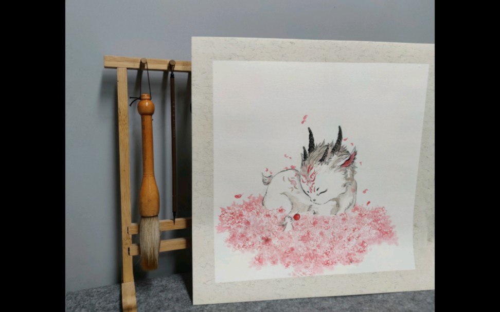 绘画临摹,山海经～夫诸