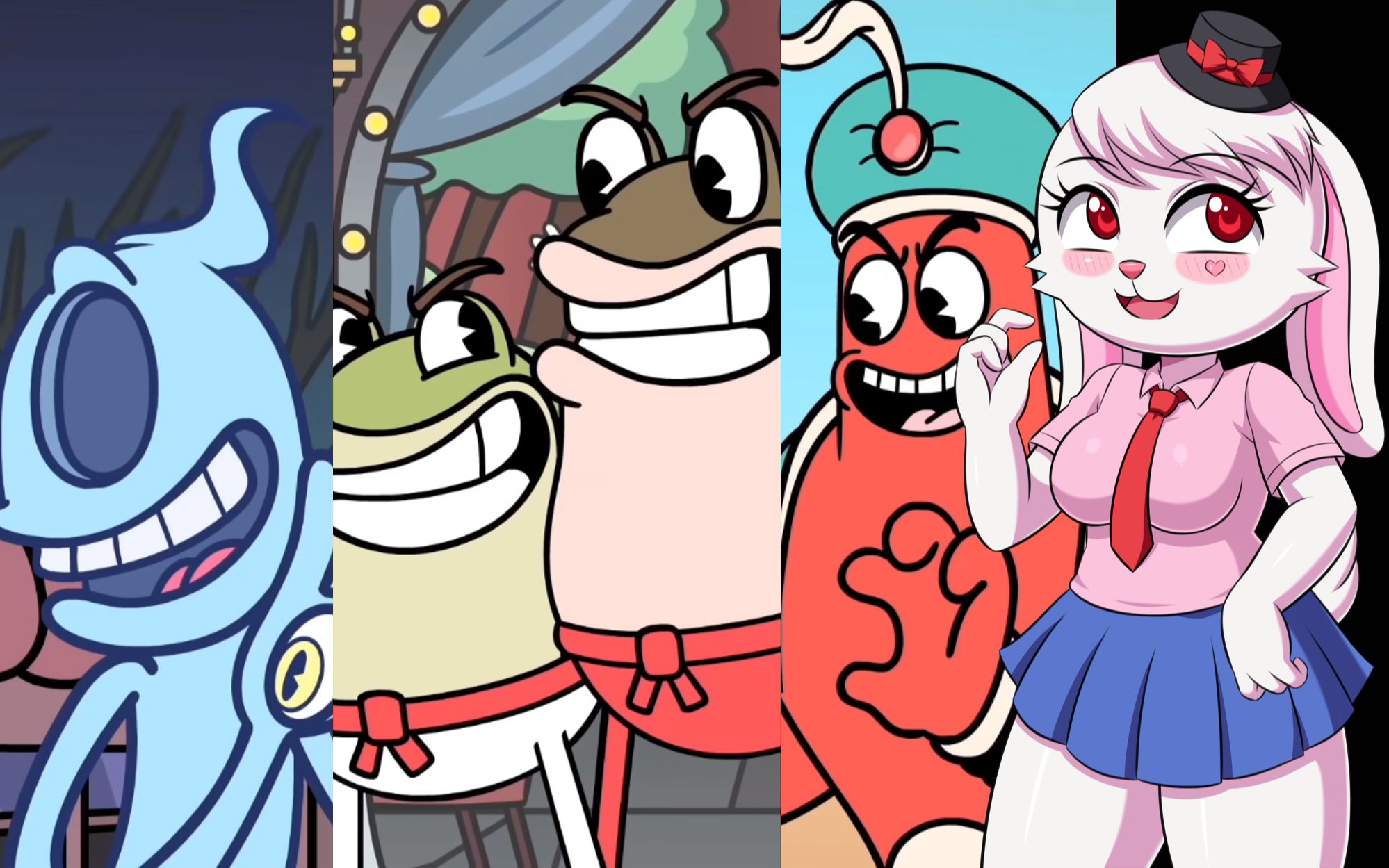 【茶杯头】三个boss全a 通关5_哔哩哔哩bilibili_茶杯头