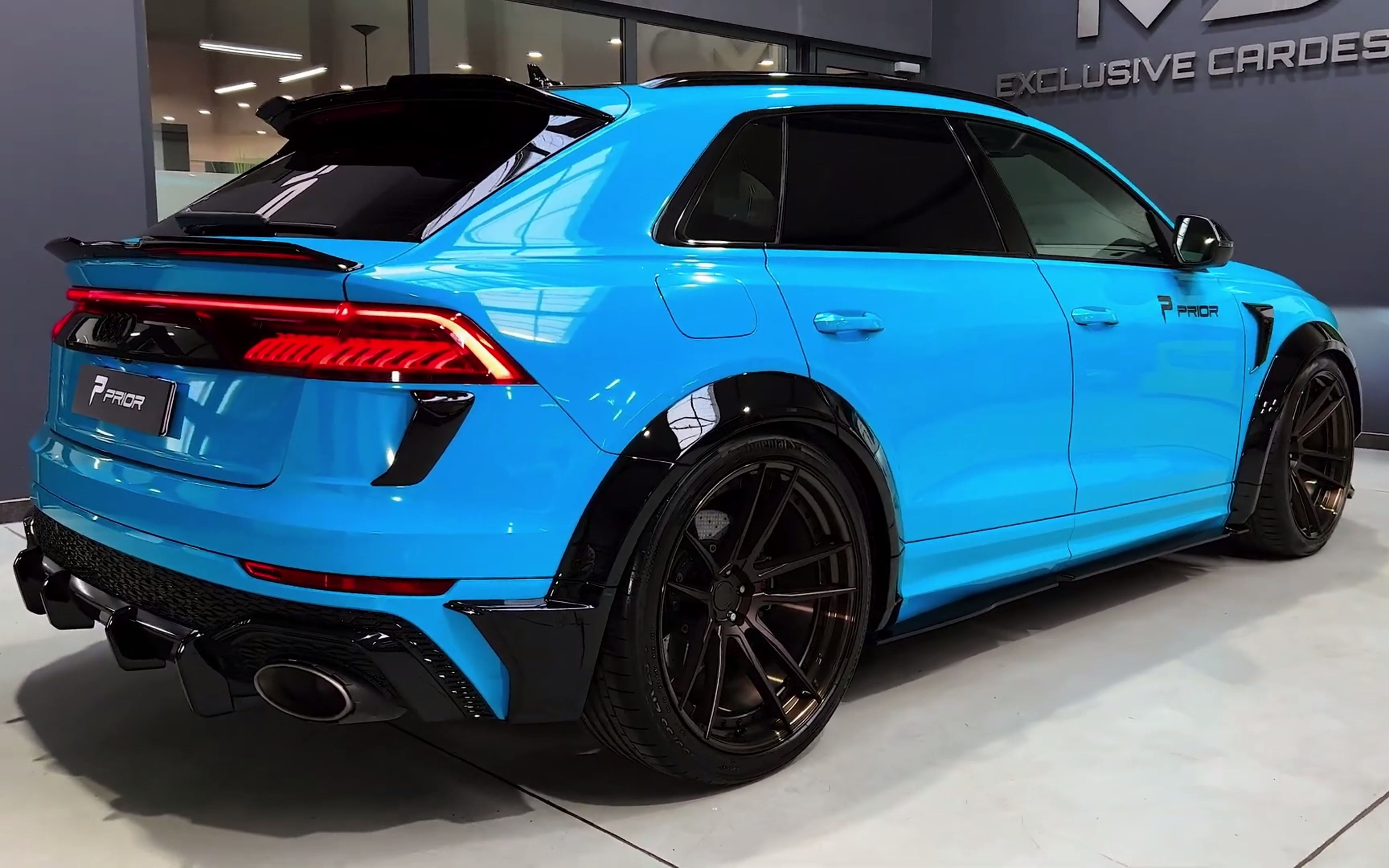 2023年奥迪q8 pd-rs800 by priordesign - 内饰和外观细节