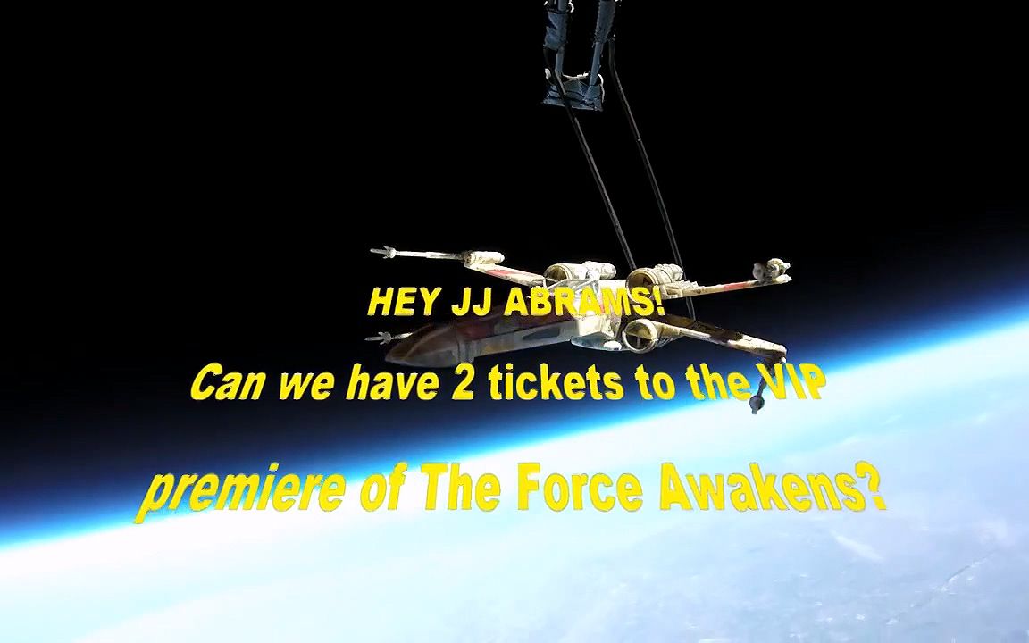 [图]《Star Wars：The Force Awakens》X-Wing In Space（#HeyJJ） 《星球大战：原力觉醒》X翼战机空间（嘿JJ）