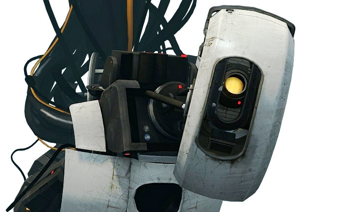 中字』大v社valve的portal传送门vr高清完整演示,1:1的atlas和glados