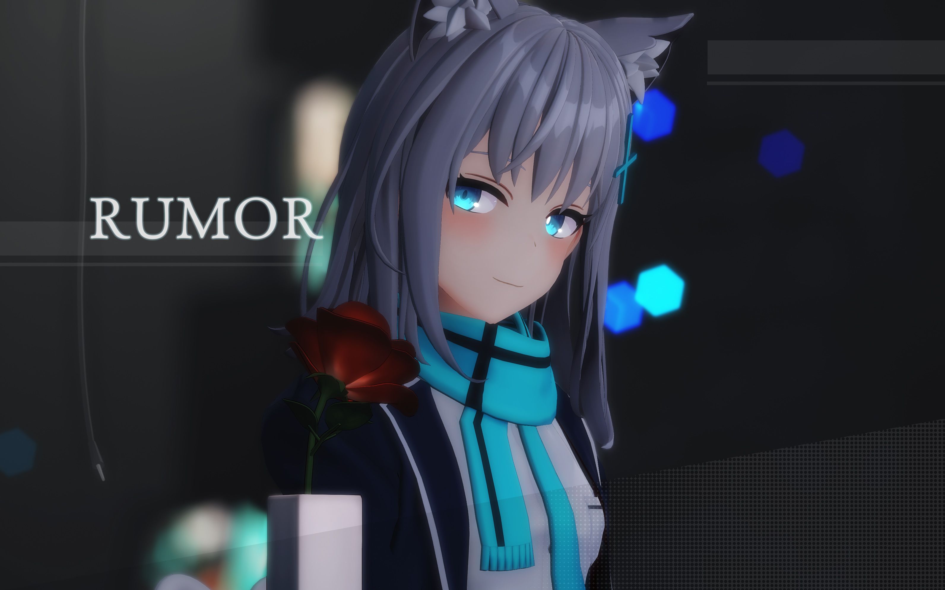 [mmd|蔚蓝档案]rumor|ルーマー[砂狼白子]