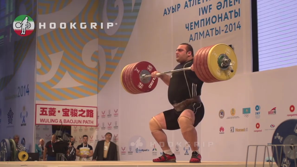 伊朗举重运动员萨利米