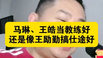 马琳、王皓当教练好还是像王励勤搞仕途好？