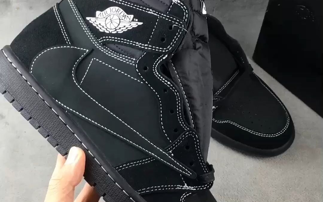 aj1倒钩高帮细节图图片