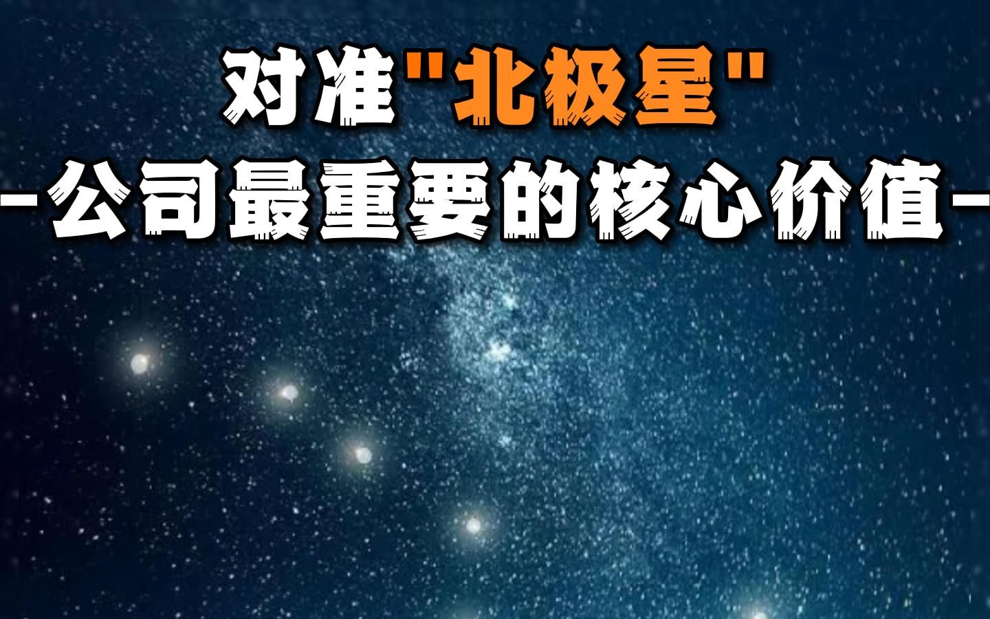 对准公司最重要的核心价值＂北极星＂哔哩哔哩bilibili