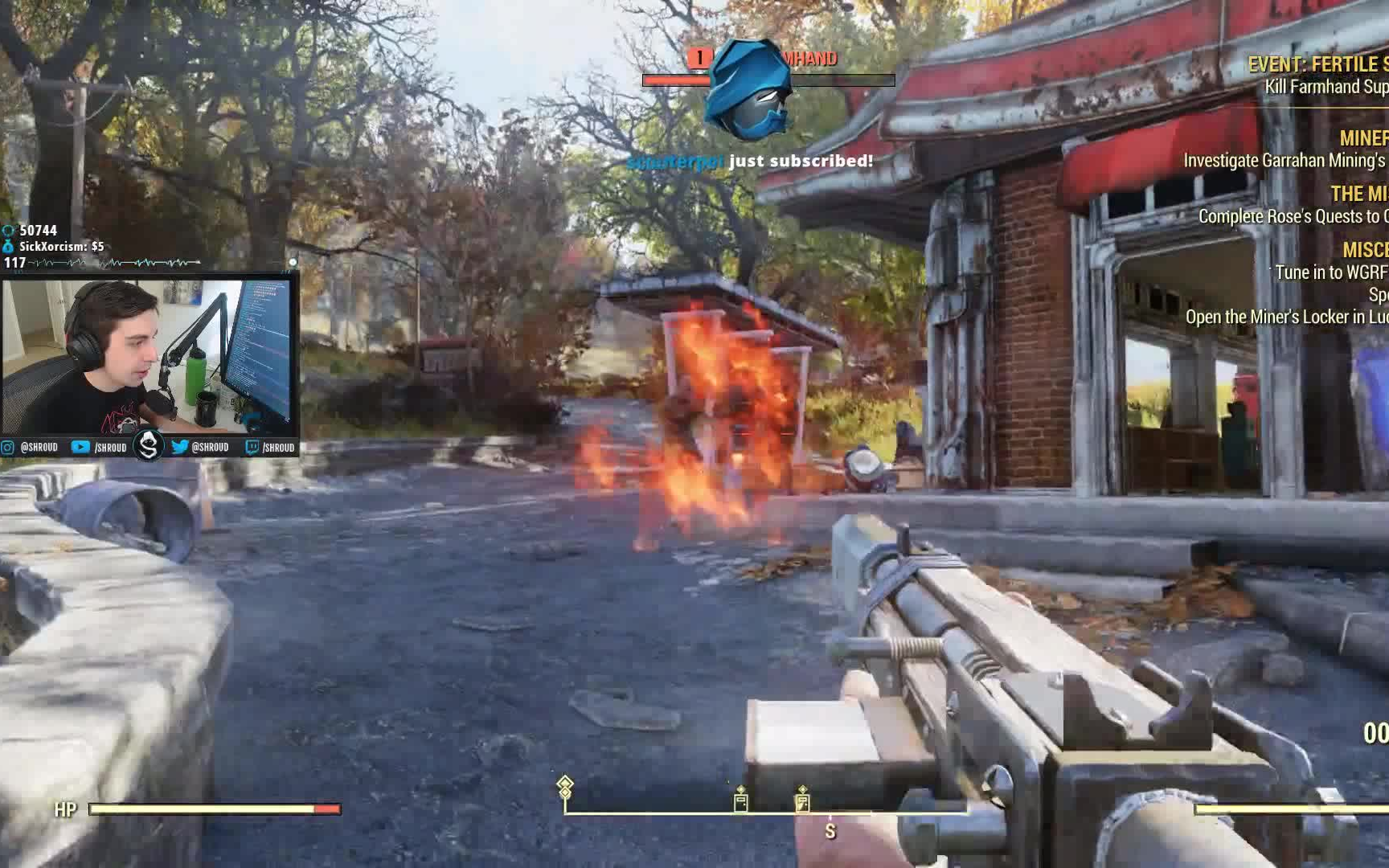 [图]【Shroud】《辐射76》上瘾魔王称霸之路Fallout 76 PC版BETA 直播录像