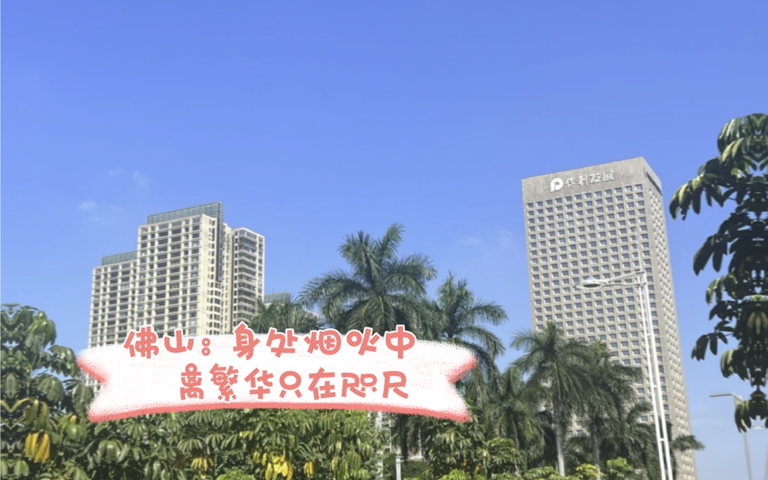 佛山其实不适合旅游,但是他也太宜居了吧!哔哩哔哩bilibili