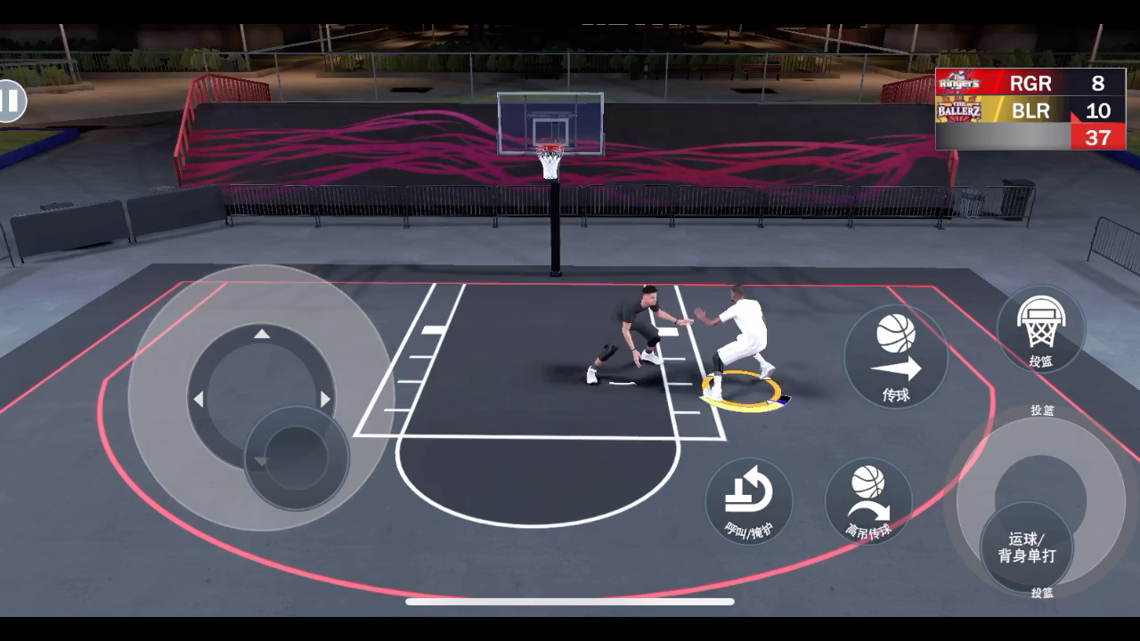 【nba2k21手游】老1.5大战阿嘟嘟昆博