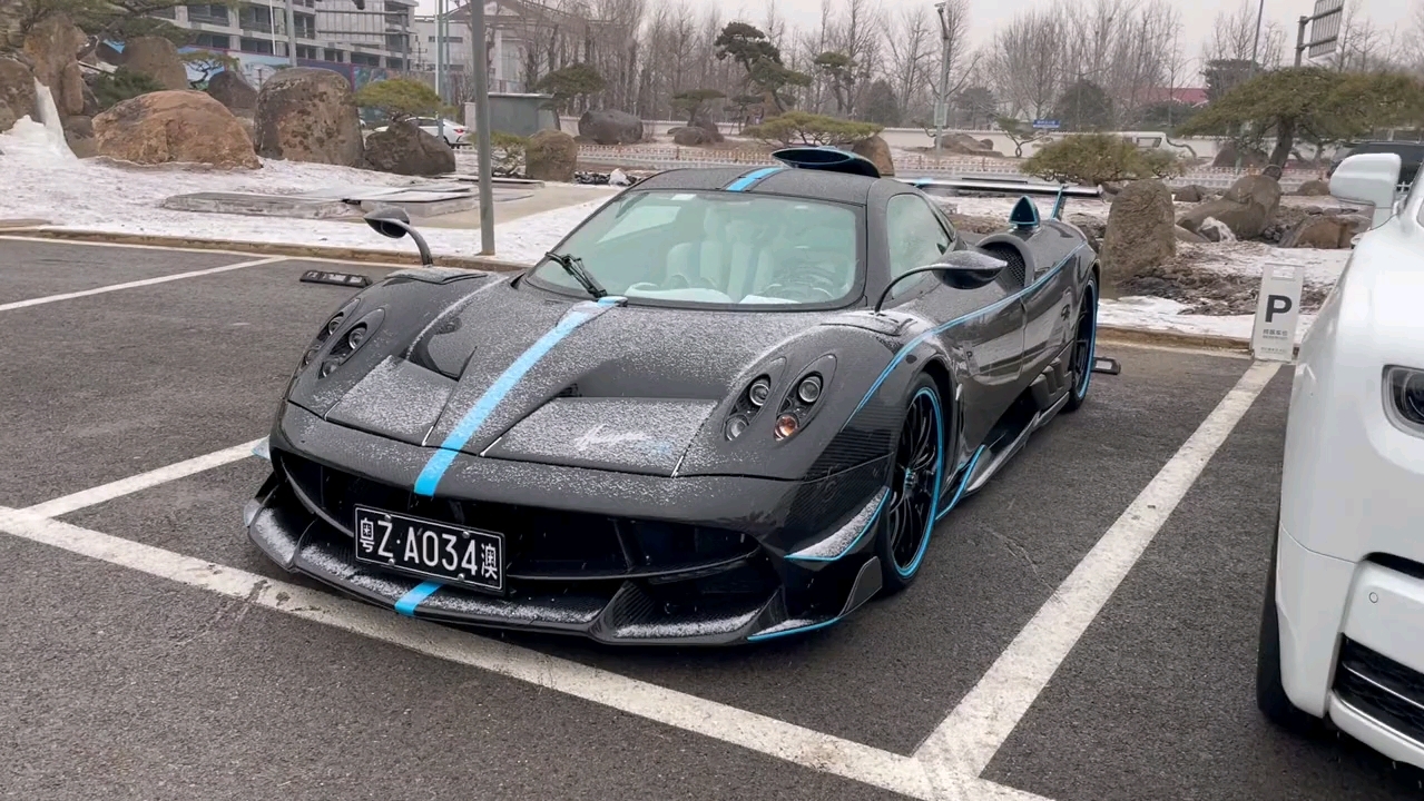 在石250帕加尼卖掉之后首次在北京亮相!