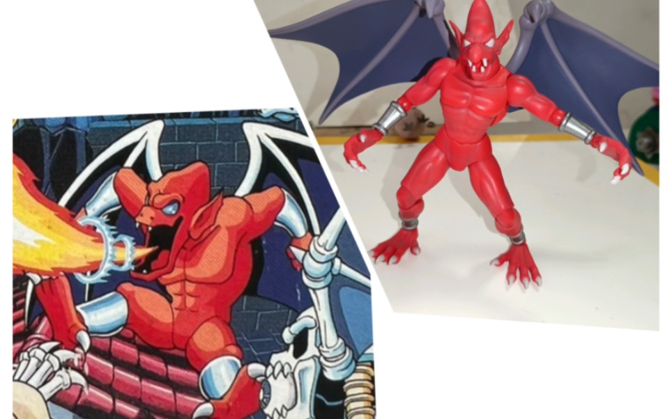 game classics 魔界村 red alimer 红魔 模型 玩具.