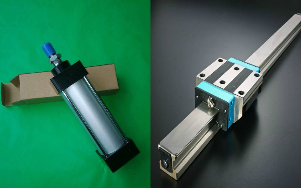 如何选择气缸与线性导轨从而组成一个直线运动机构