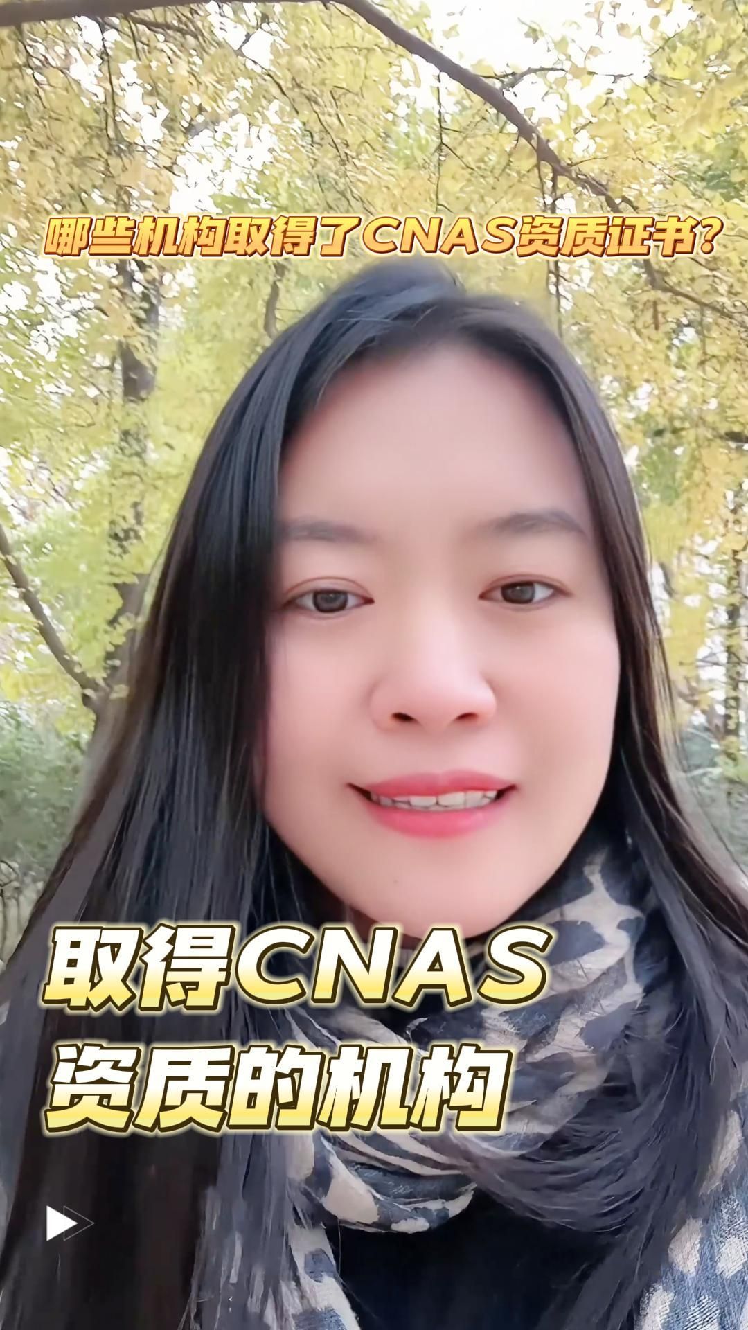 哪些机构取得了CNAS资质证书?哔哩哔哩bilibili