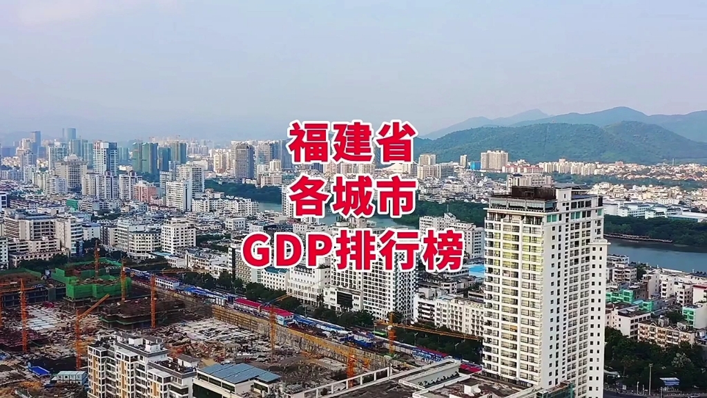 福建省各城市GDP排行榜哔哩哔哩bilibili