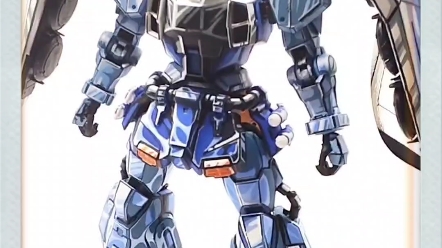 mg幻影扎古斩击型二次元涂装(主体完成)