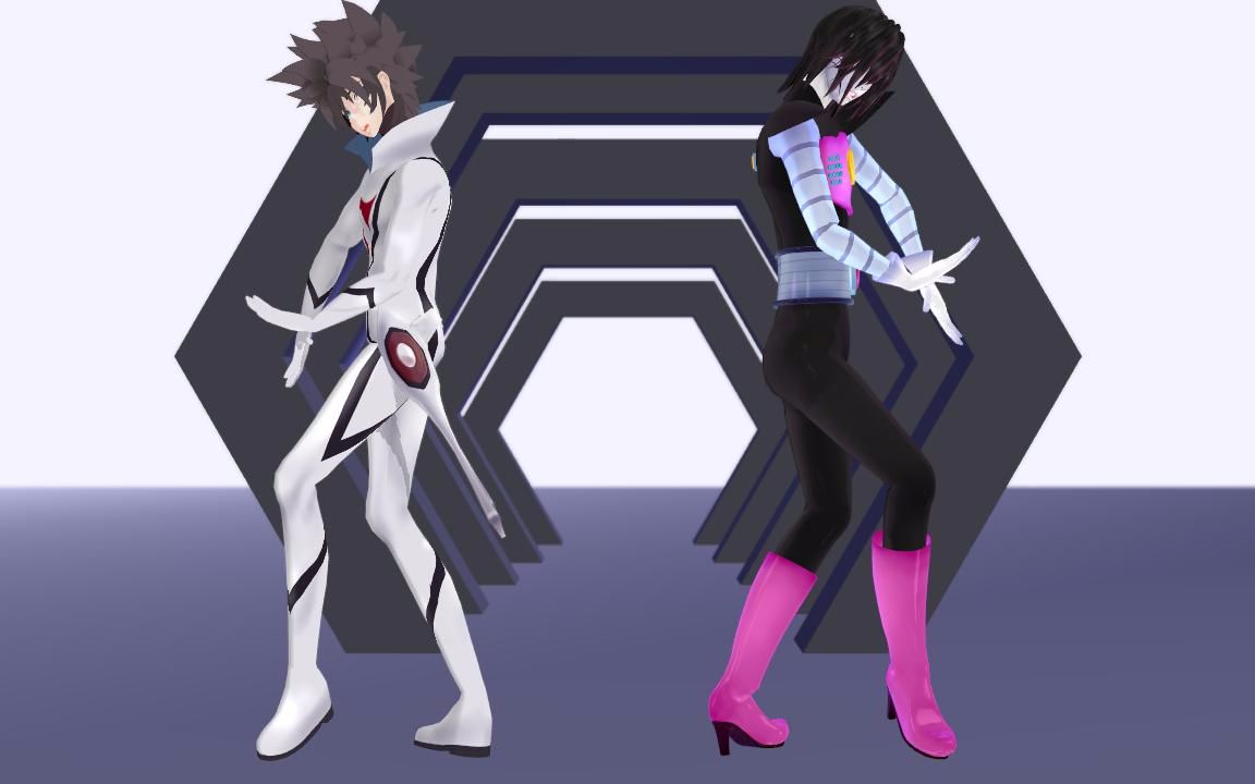 【跨作品mmd】mettaton和casshern的[a]ddiction【机器人男孩的诱♂惑