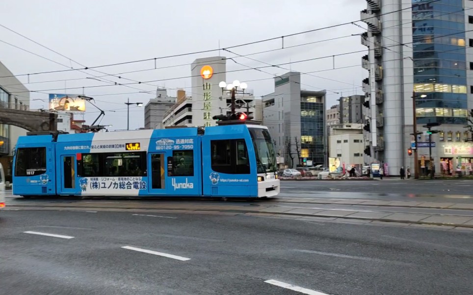 【日本交通】奇形怪状的鹿儿岛市路面电车