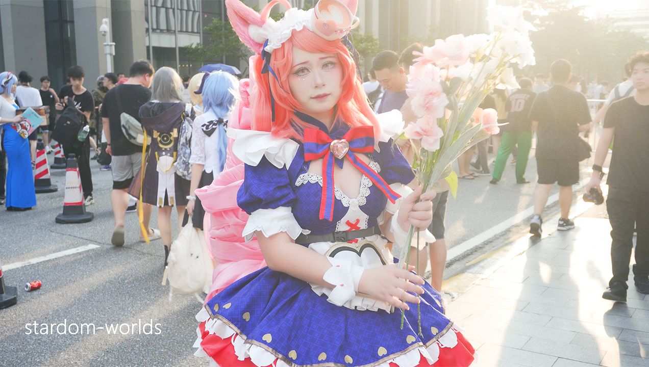 cicf2023 妲己女仆咖啡 cos 王者荣耀 广州漫展