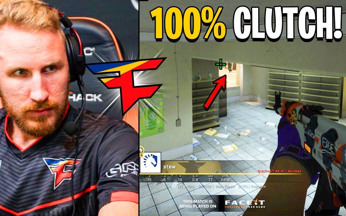 【csgo】奥拉夫回归faze!枪法毫不输当年|比赛精彩集锦