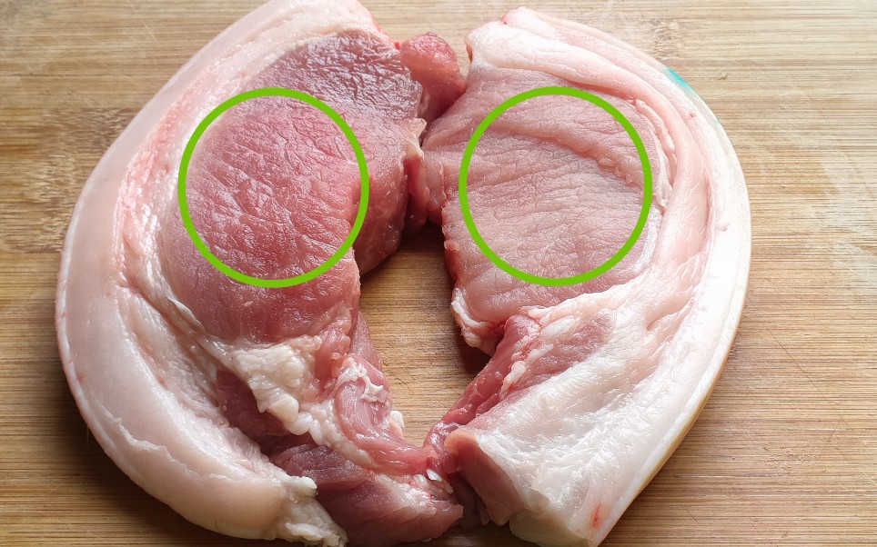 同样是猪肉,"浅色"和"深色"区别真大,弄懂了再买不吃亏_哔哩哔哩_bili