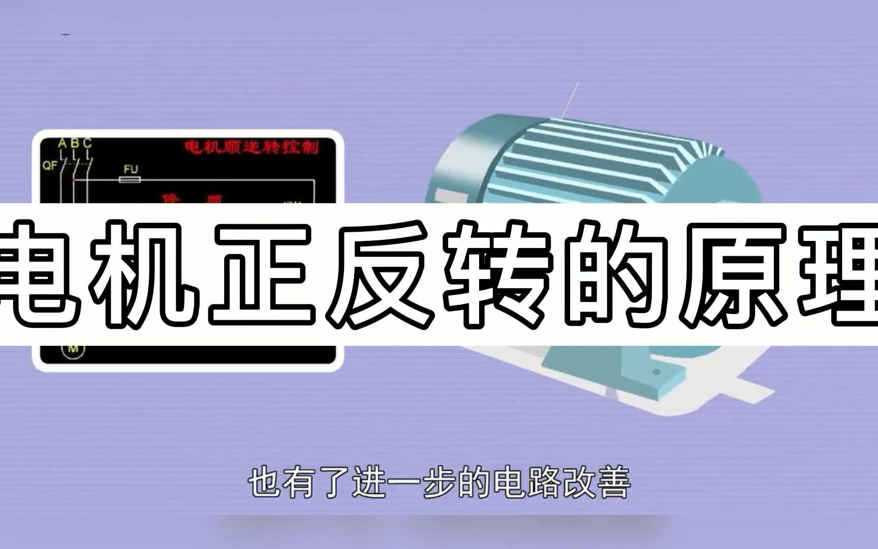 电机正反转的原理,你知道吗?哔哩哔哩bilibili