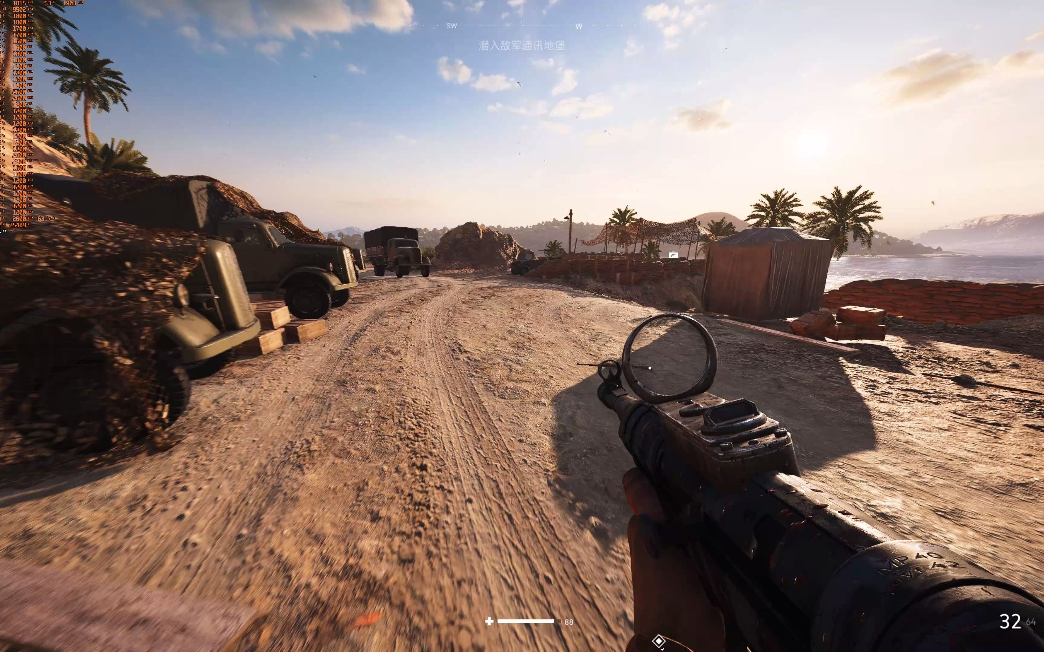 10980xe rtx3080fe 战地v 4k 60hz游戏测试5_战地5