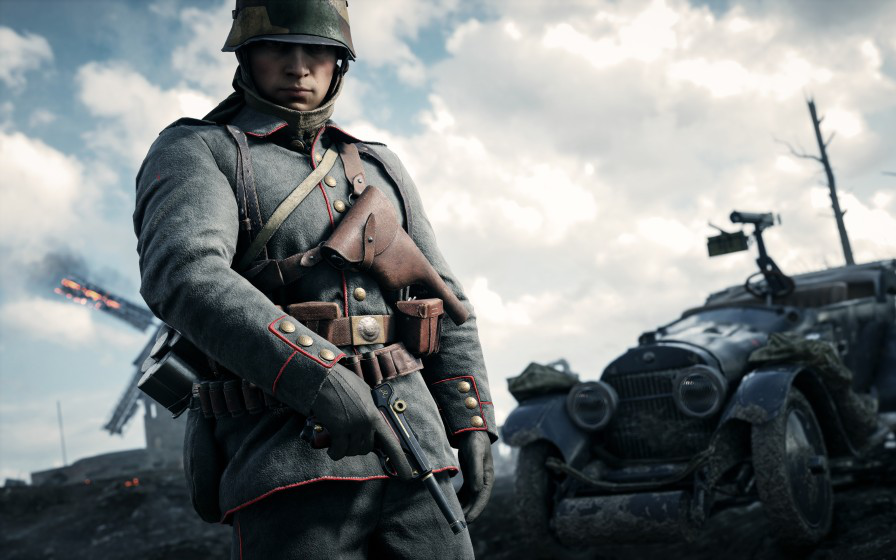 【战地1】一个一百小时的突击兵能打出什么样的操作?