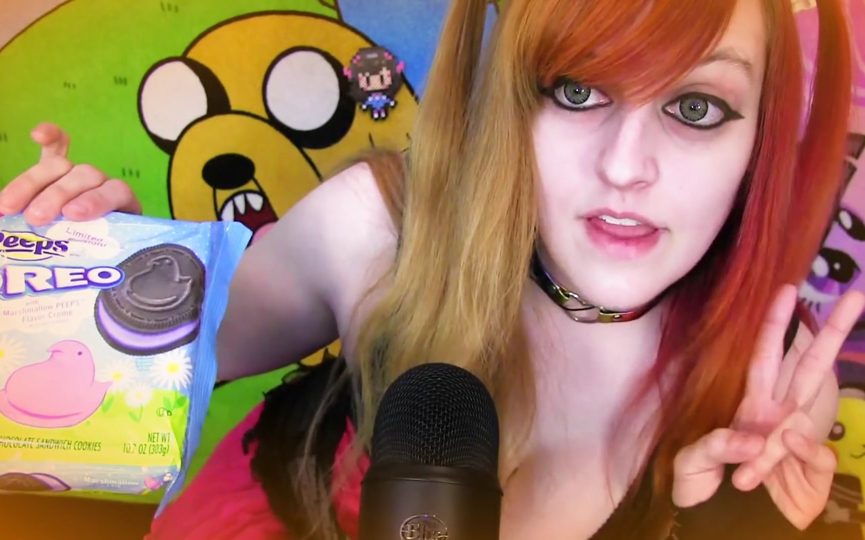 【babyzelda助眠】奇怪少女吃奥利奥利利奥