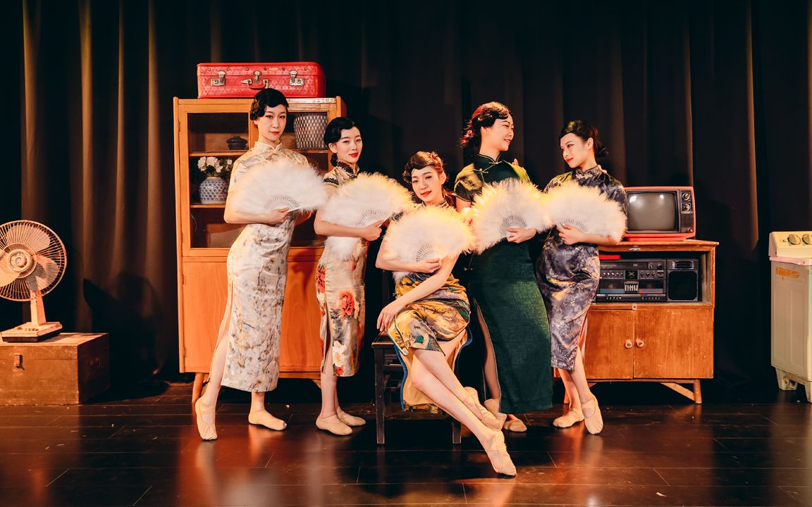 民国风韵美人《秦淮景》古典舞简单舞蹈-【单色舞蹈】(武汉)中国舞零