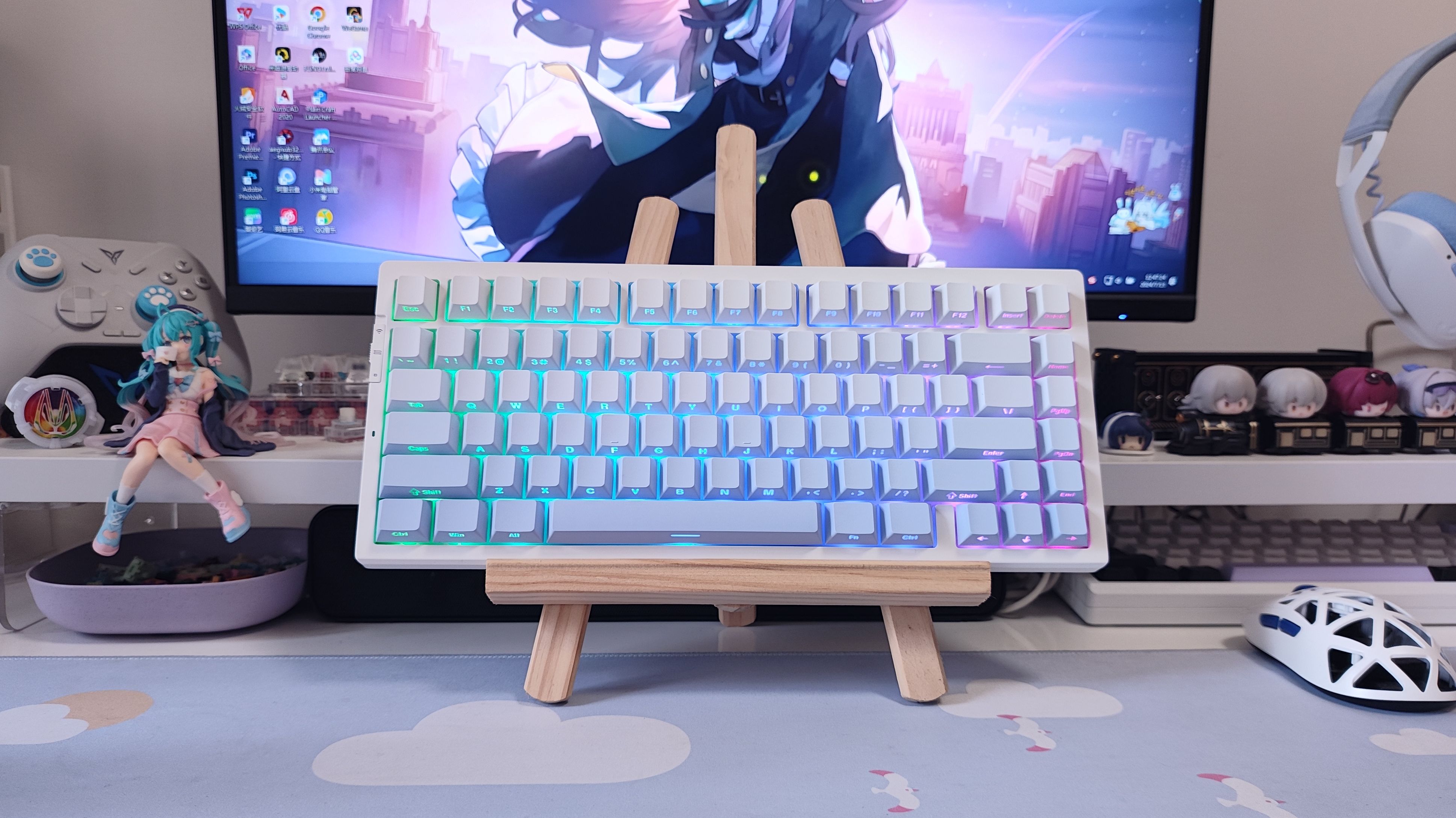 【好物推荐】甜品级量产75键盘,左移f区无旋钮紧凑布局,侧刻 hifi我都