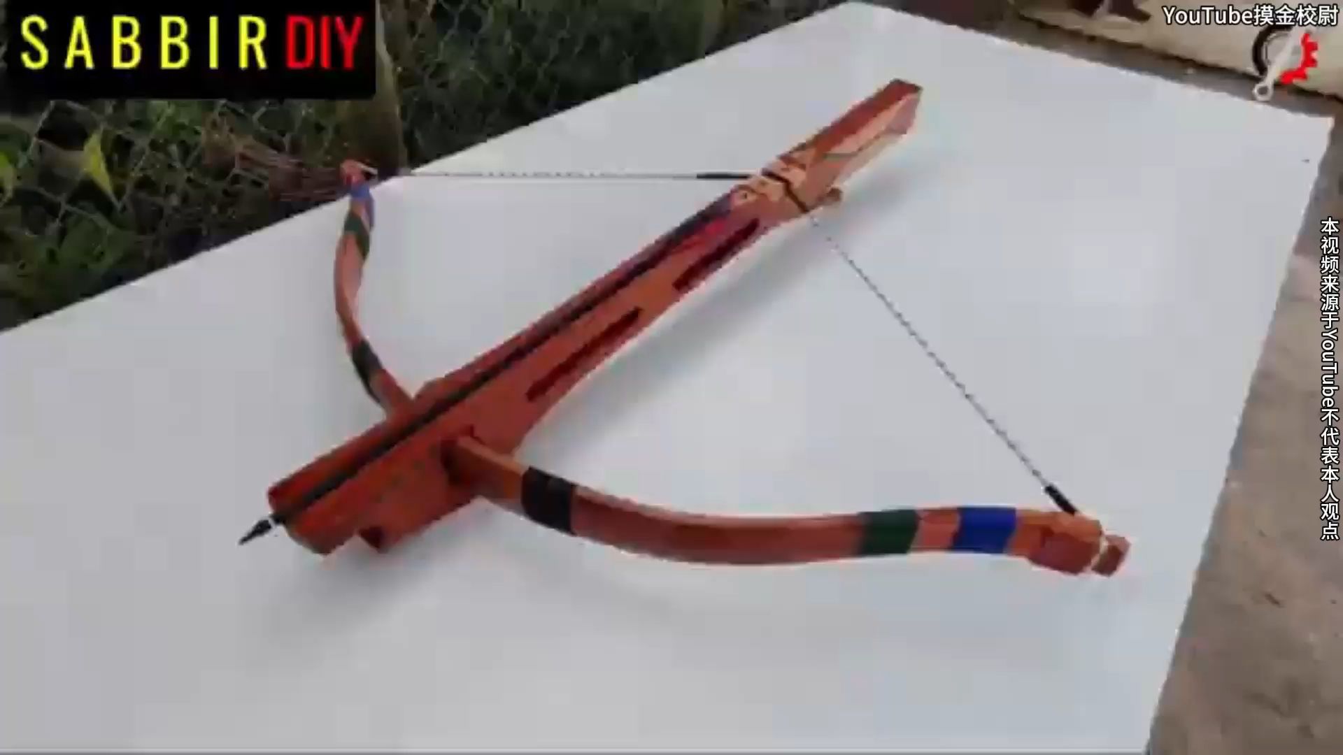 diy竹弩:在家制作独特而简单的弩