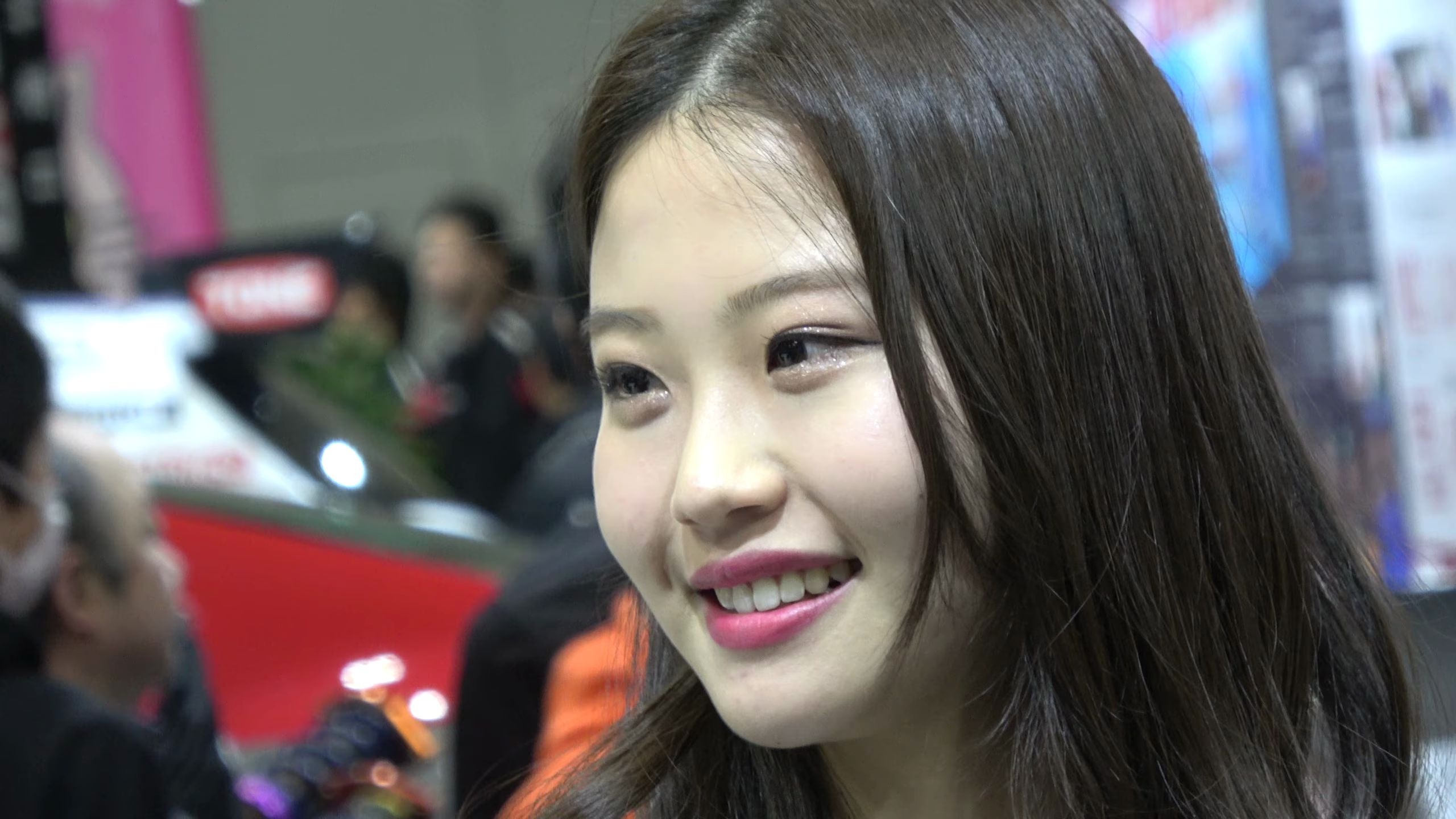 名古屋auto trend2019 #一张娃娃脸,却有一双迷人美腿