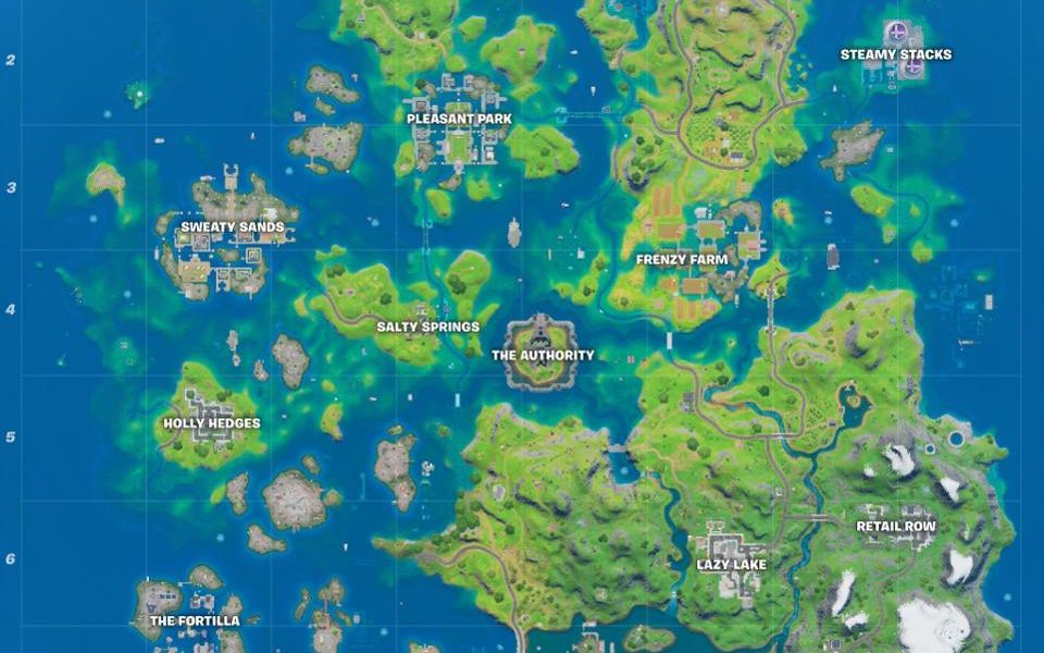 堡垒之夜pc新赛季季卡地图初体验