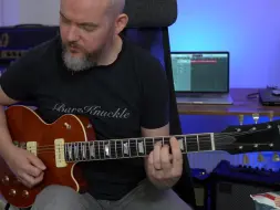 Download Video: Bare Knuckle Pickups Blue Note P90 demonstration by Micky McCrystal