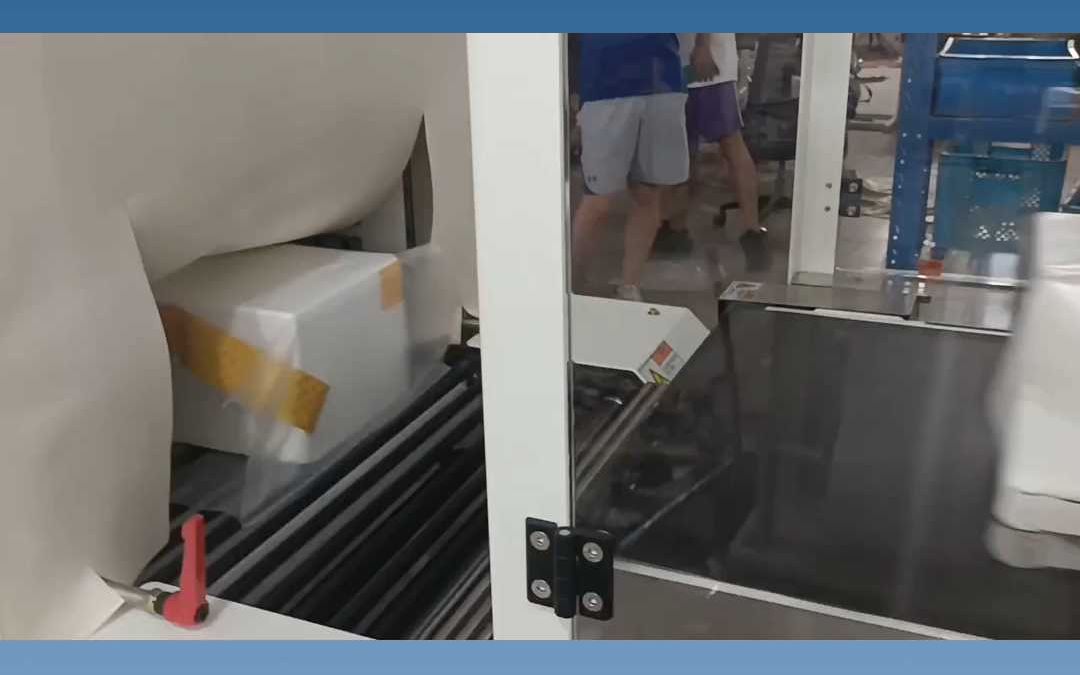 跋涉智能 泡沫箱打包机 泡沫箱包装机 水产封箱机 冷饮封箱机