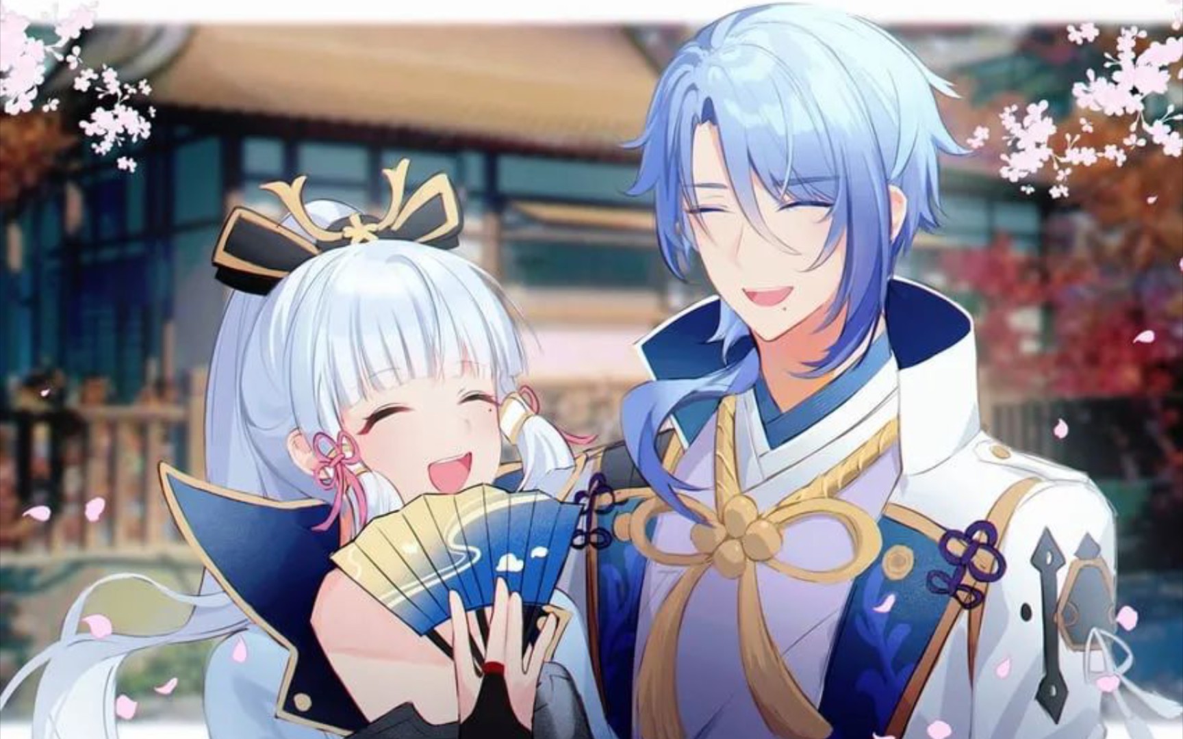 【原神/神里兄妹】见者必出绫人绫华,点赞专武双黄,三连满精满命!