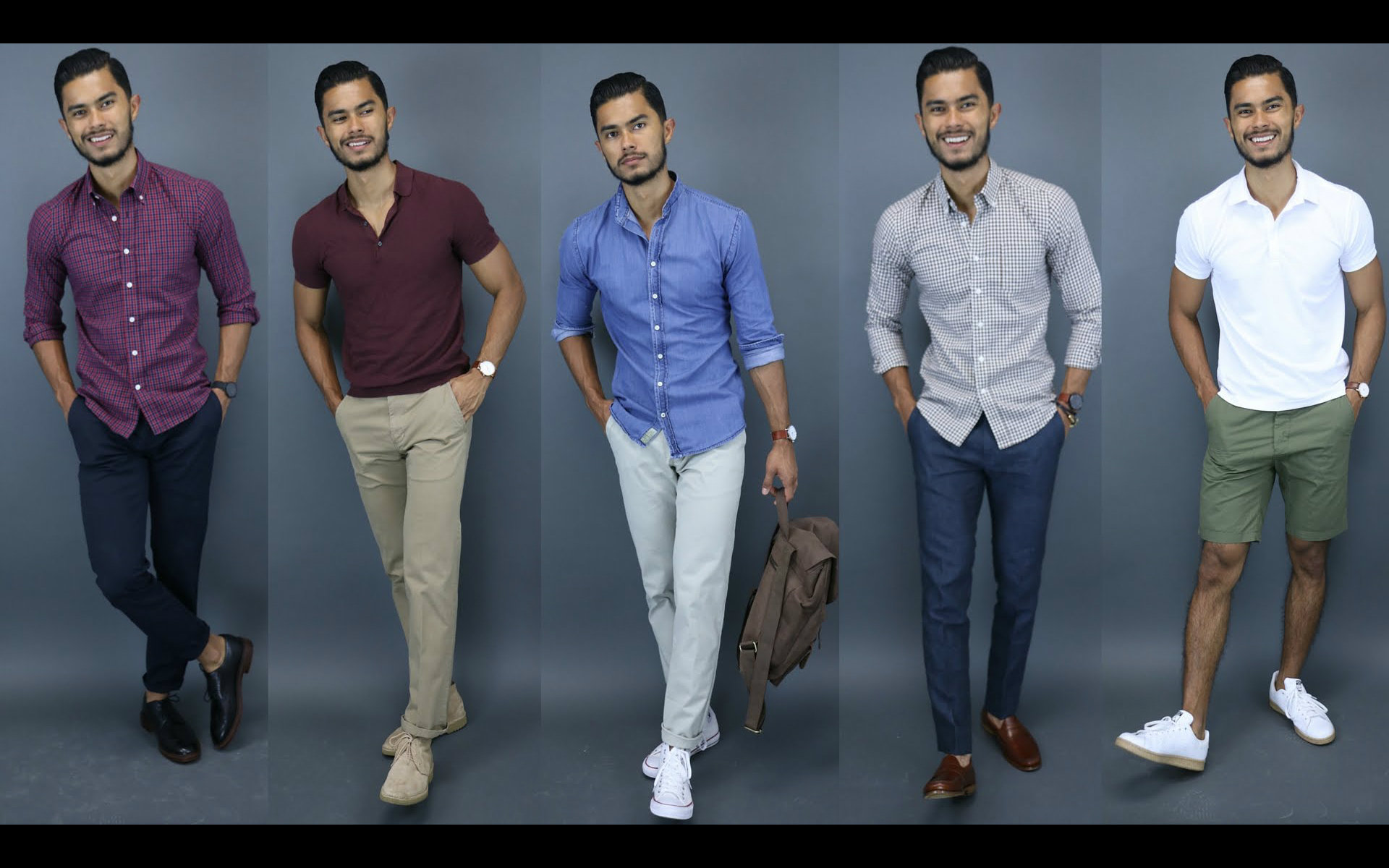 【teachingmensfashion】5套夏日男士搭配