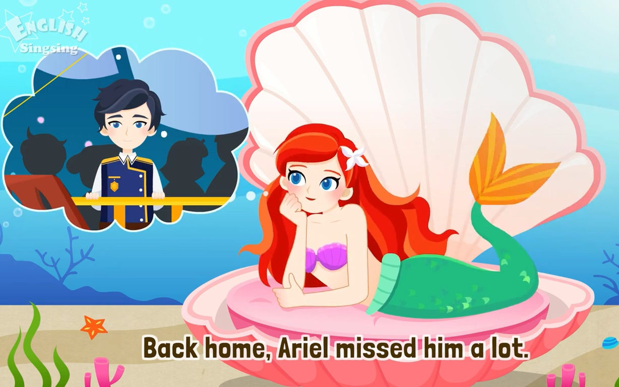 [图]English Singsing之小美人鱼 - Little Mermaid - Fairy tale - English Stories