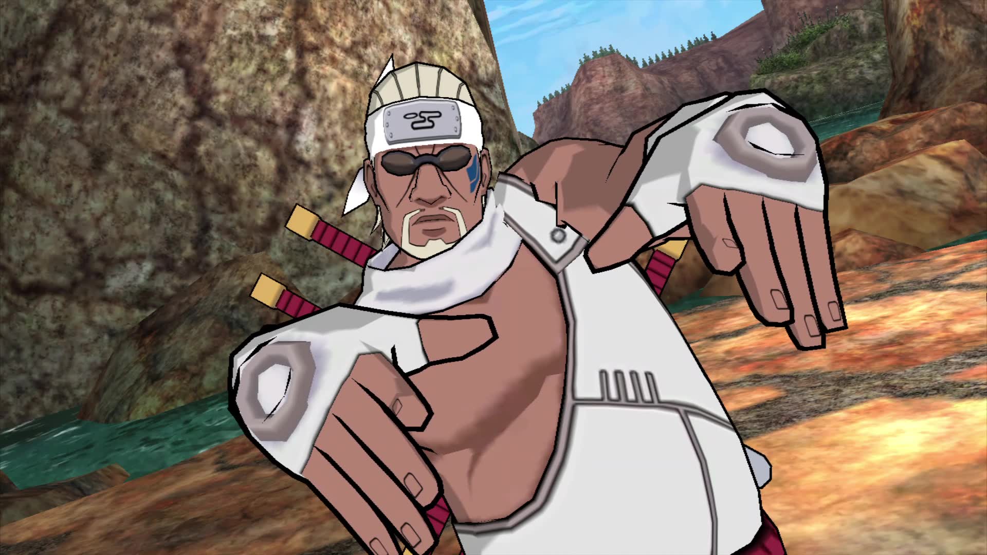 鼬 鬼鲛vs雷影 奇拉比