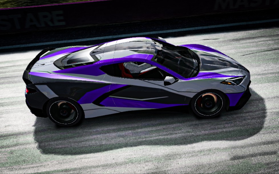 【rr3涂装制作】机甲风格 克尔维特c8