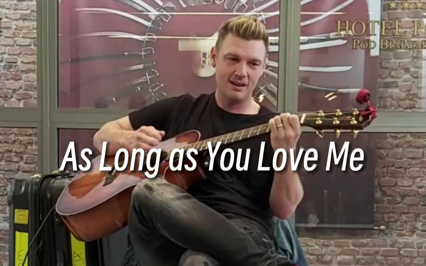 [图]Nick Carter - As Long as You Love Me 不一样的感觉 | 和弦与咖啡