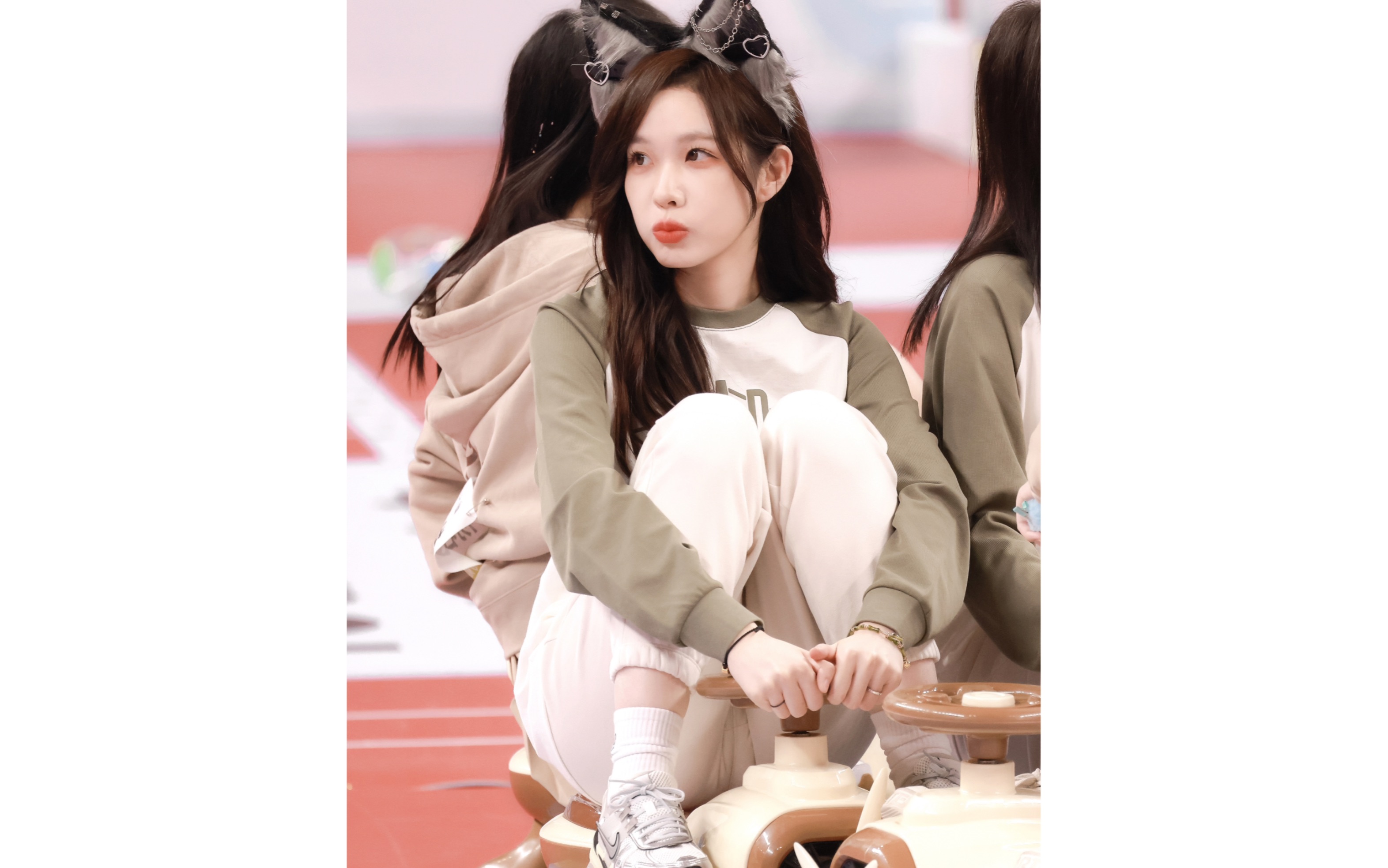 【snh48 陈雨孜】231111·运动会 正面被推宝宝车版人体冰壶focus