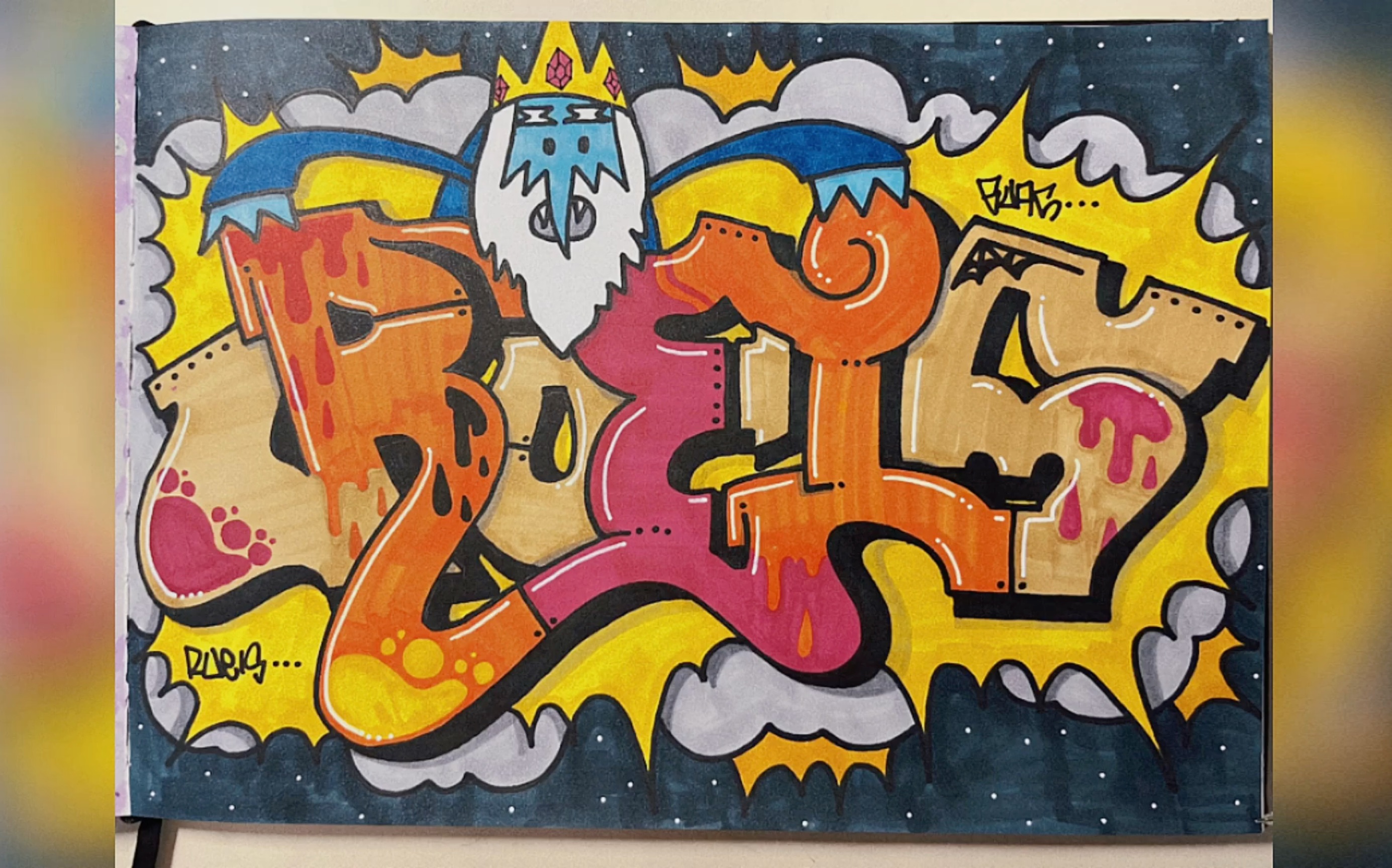 涂鸦手稿过程分享