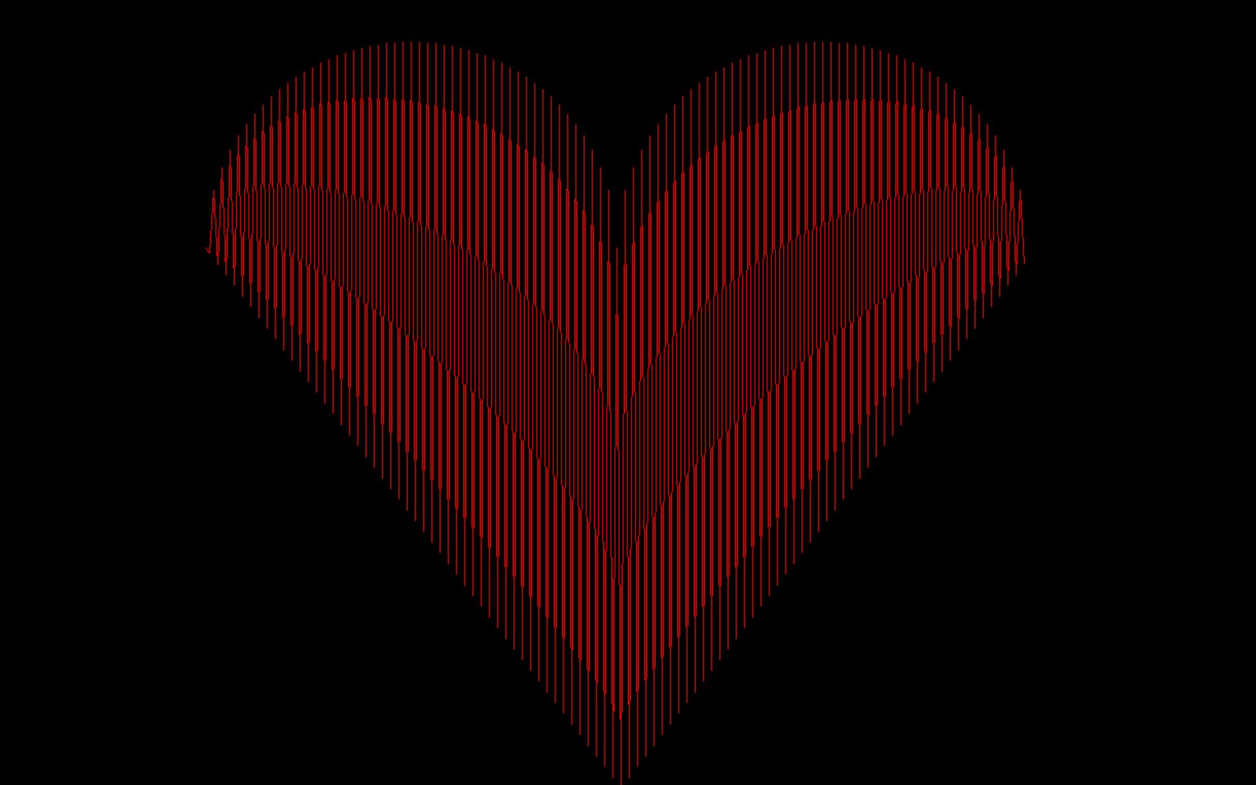 【python_turtle】用三角函数绘制爱心是一种什么样的体验?